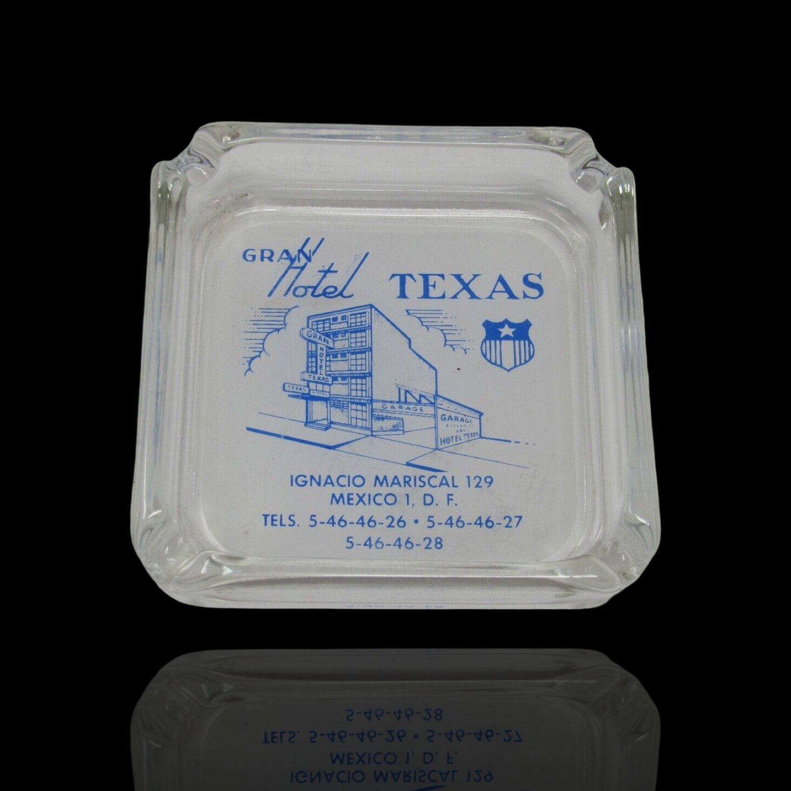 Photograph of product: The Hotel Ashtray Collection: Gran Hotel Texas - Mexico City