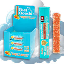 Photograph of product: Feel Goods 100mg Citrus Twist Gummy Straw