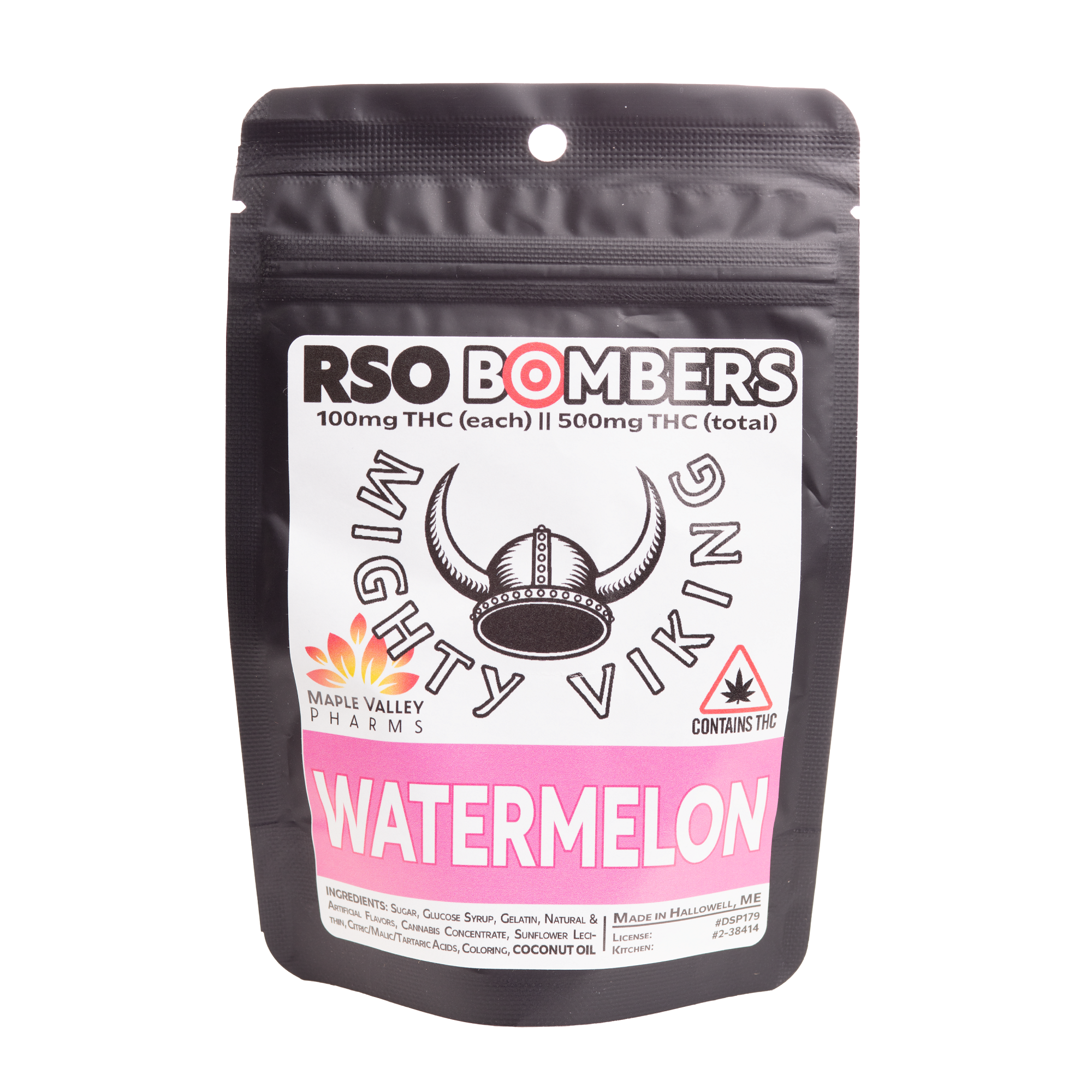 Photograph of product: RSO Watermelon Bomber
