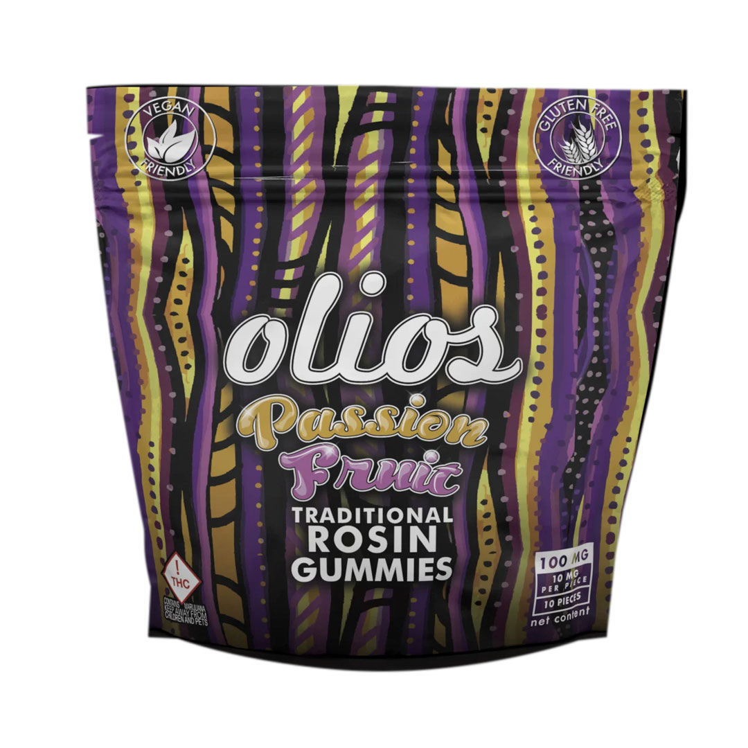 Photograph of product: Olio | Gummies | Passionfruit