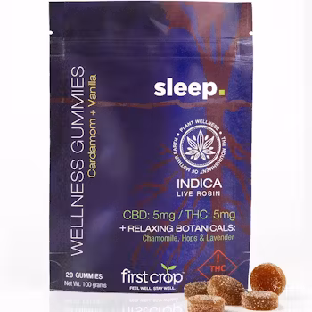 Photograph of product: First Crop | SLEEP 1:1 | 100mg