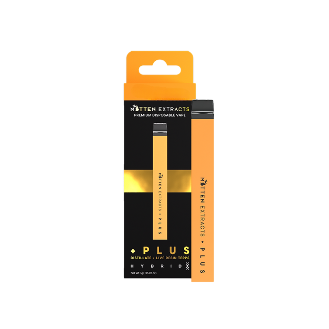 Photograph of product: Mitten Extracts | Rainbow Belt Disposable Vape | 1g