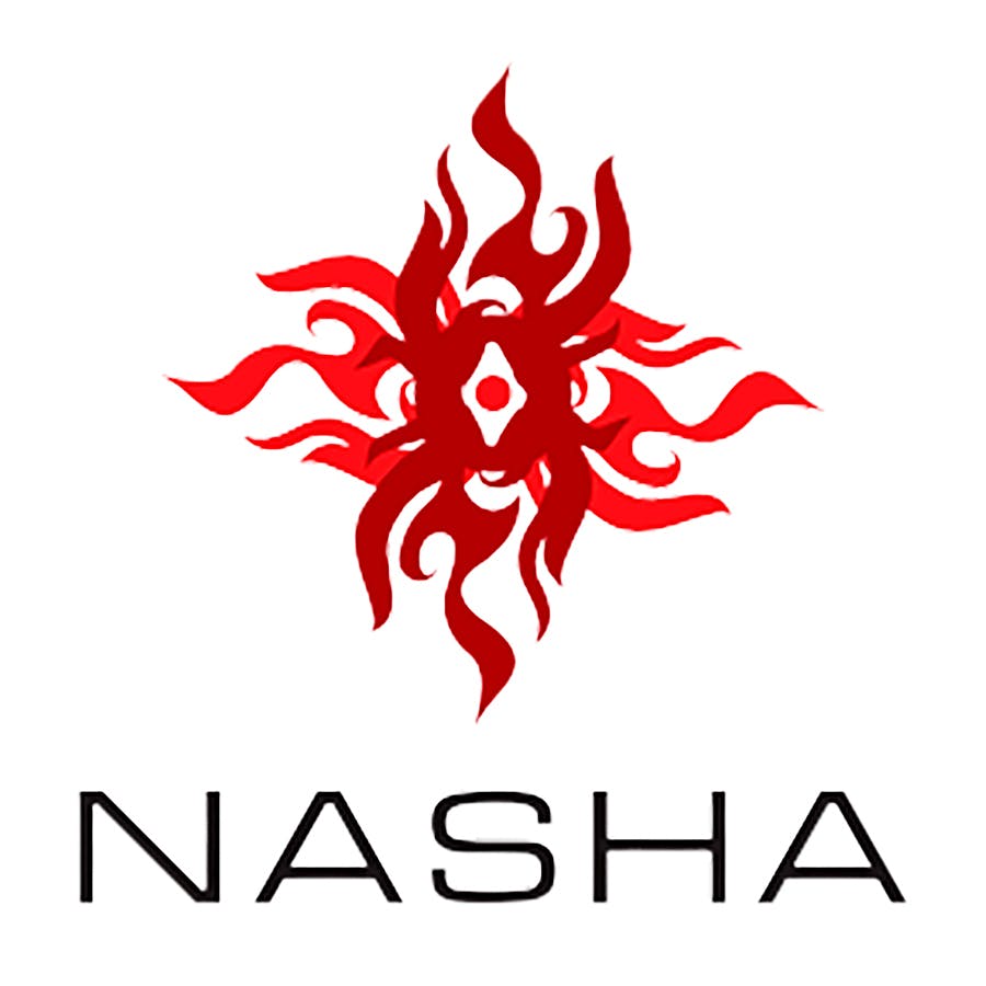 Photograph of product: NASHA - STRAWNANA X PEACHES 1.2G PRESSED