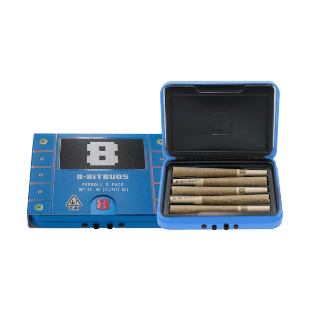 Photograph of product: Lemon Cherry Gelato Hybrid Pre-Rolls 5pk (5g) - 