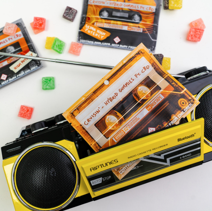 Photograph of Product: OG Mixtape Cruisin' Gummies Ft. CBD
