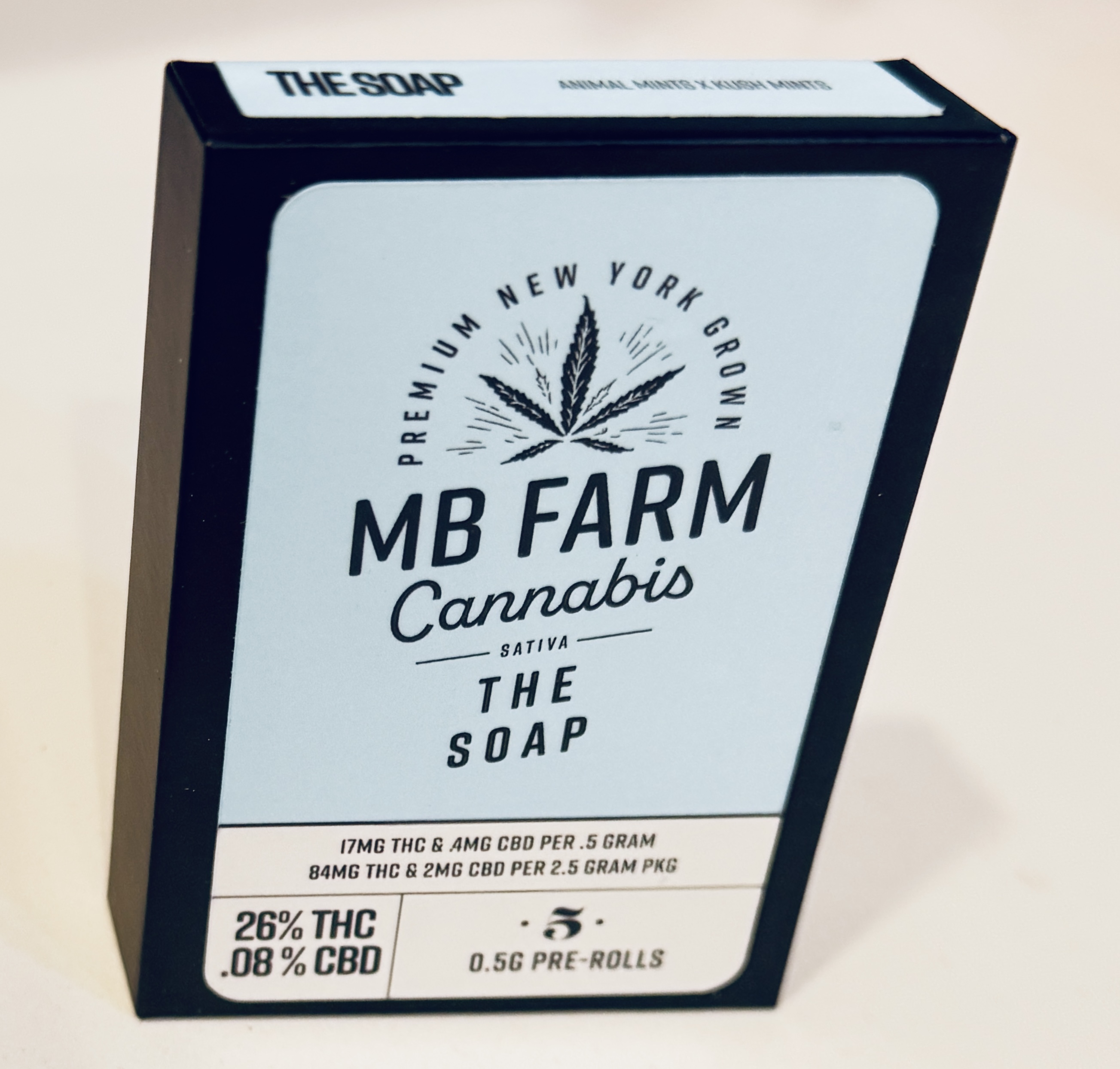 Photograph of Product: MB Farms - The Soap - 5pk Joints