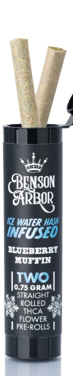 Photograph of product: 2pk Orange Amerelo - au chocolat Infused Preroll Pack - Benson Arbor
