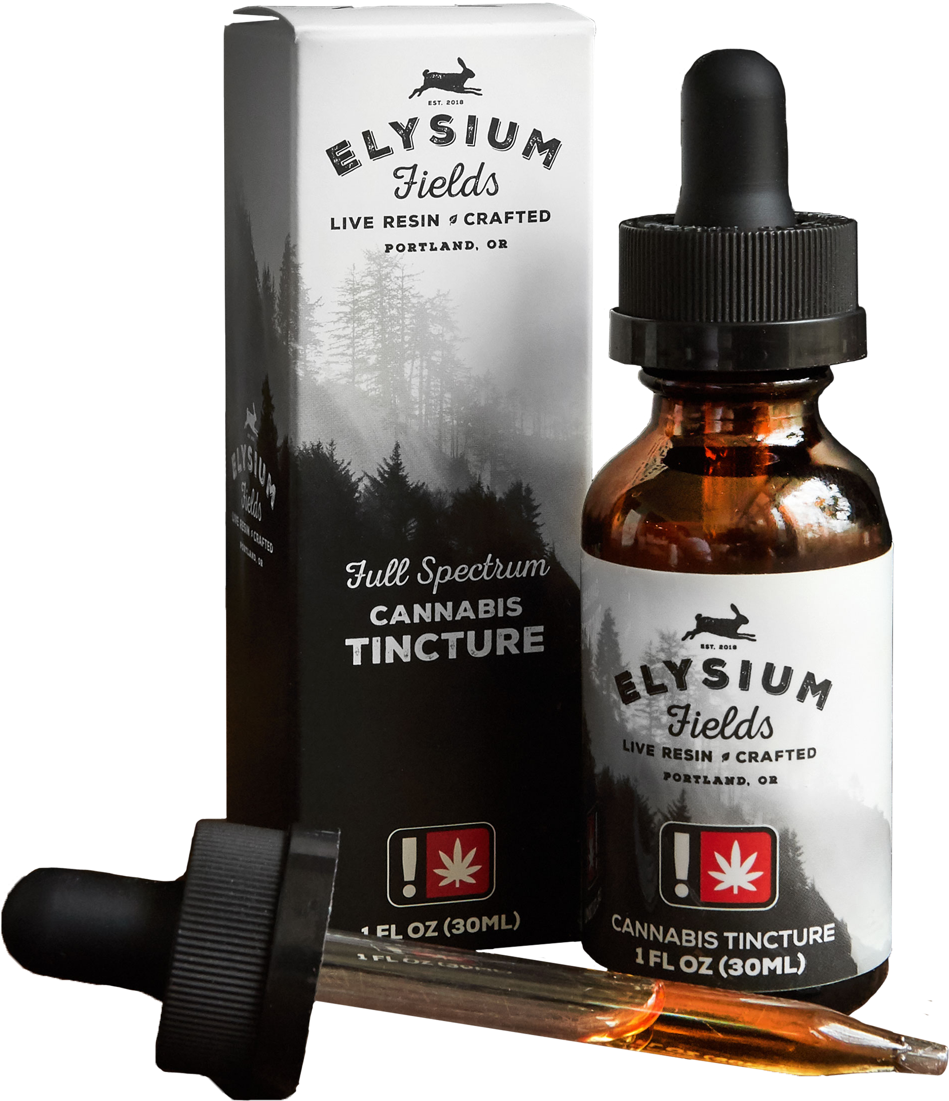 Photograph of product: Elysium Fields - BANANA PUNCH - Tincture - (1oz) - - H
