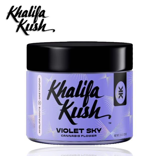 Photograph of product: Khalifa Kush - Violet Sky - 3.5g - 8th