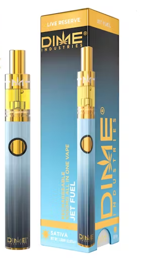 Photograph of product: DIME JET FUEL 1G LIVE RESERVE AIO