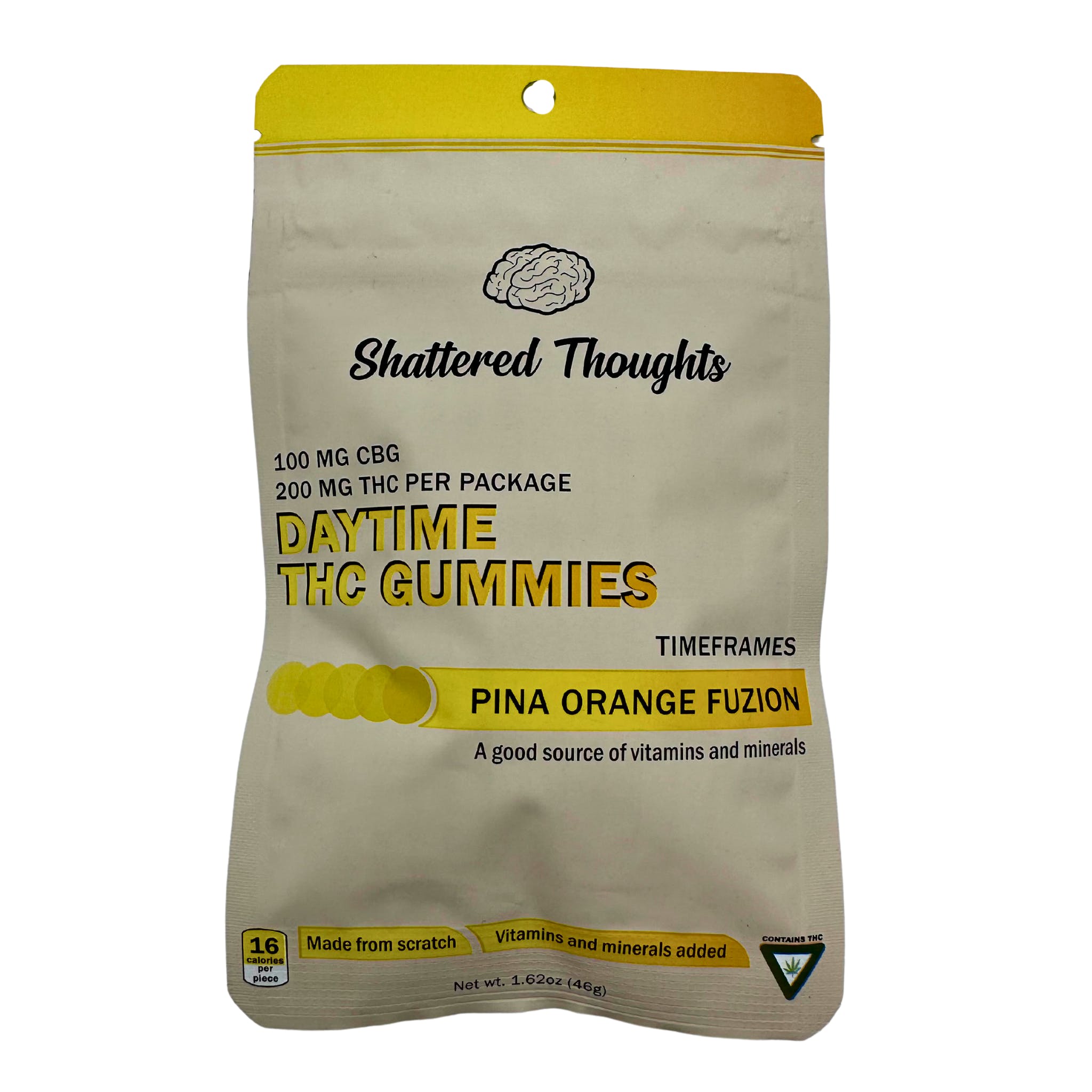 Photograph of product: Shattered Thoughts Gummies-1:1 Lemon Meringue