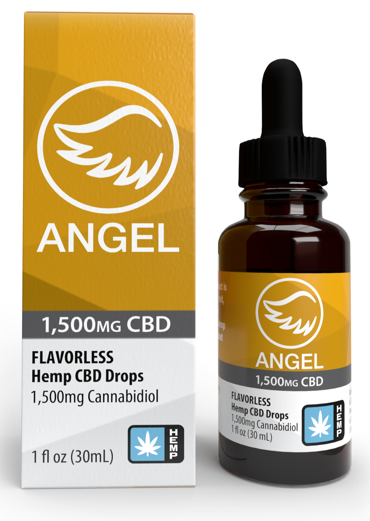 Photograph of product: Angel CBD - Flavorless 1500 mg