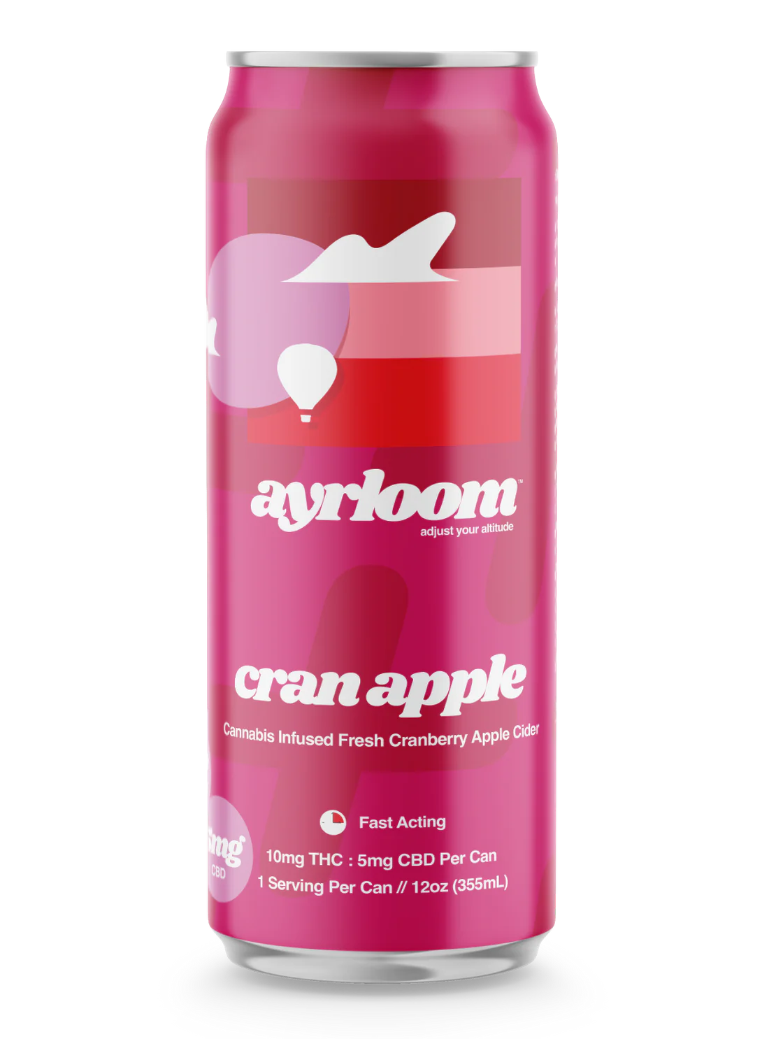 Photograph of product: Ayrloom UP - Cran Apple - Single Infused Beverage