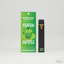 Photograph of product: MCC - Disposable Vape Cart - Green Apple 1:1 TH-oui/CBD