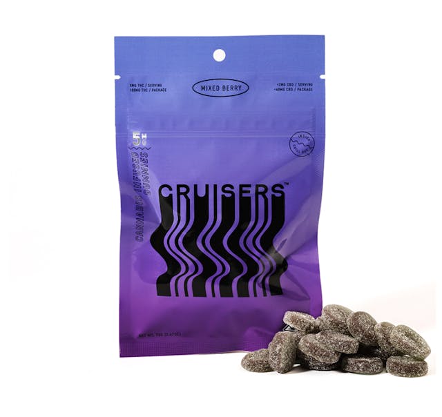 Photograph of product: Mixed Berry Gummies 100mg - 