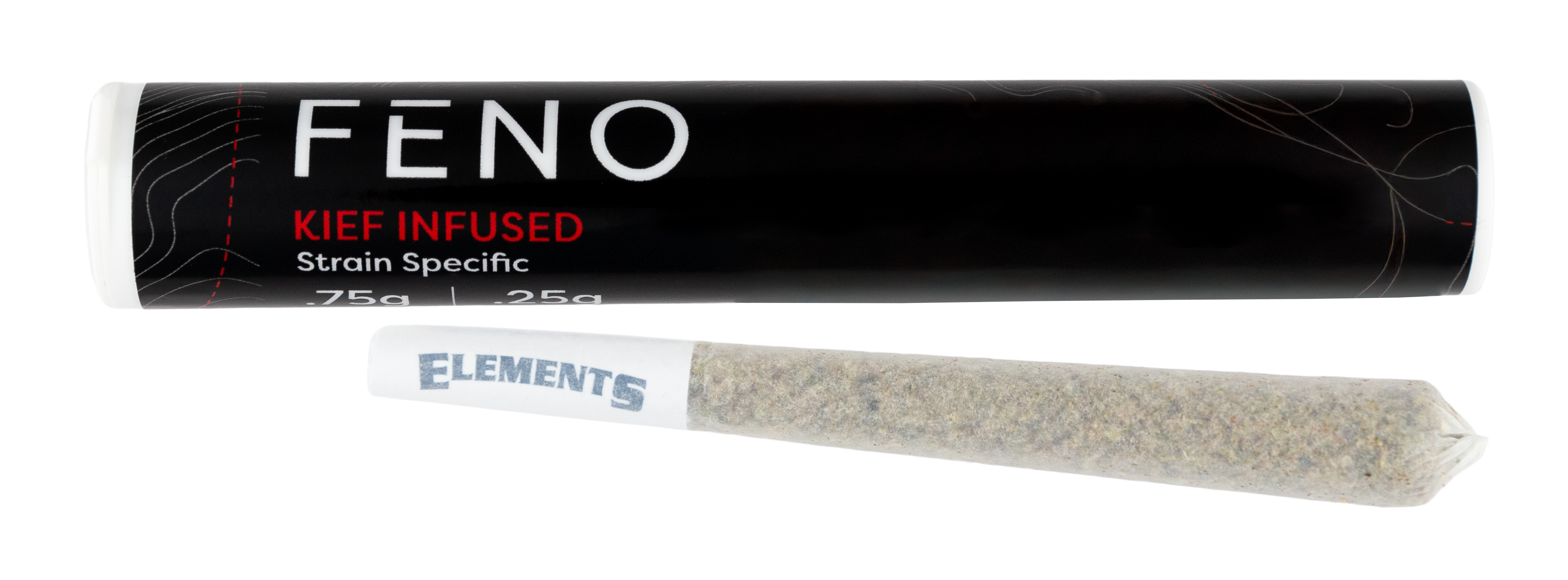 Photograph of product: Pineapple Cake Kief Infused Pre-roll