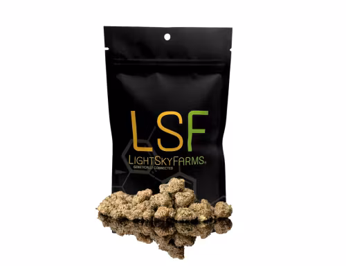 Photograph of product: Light Sky Farms | Sunkizt #17 | 14g | Pre-Pack Flower