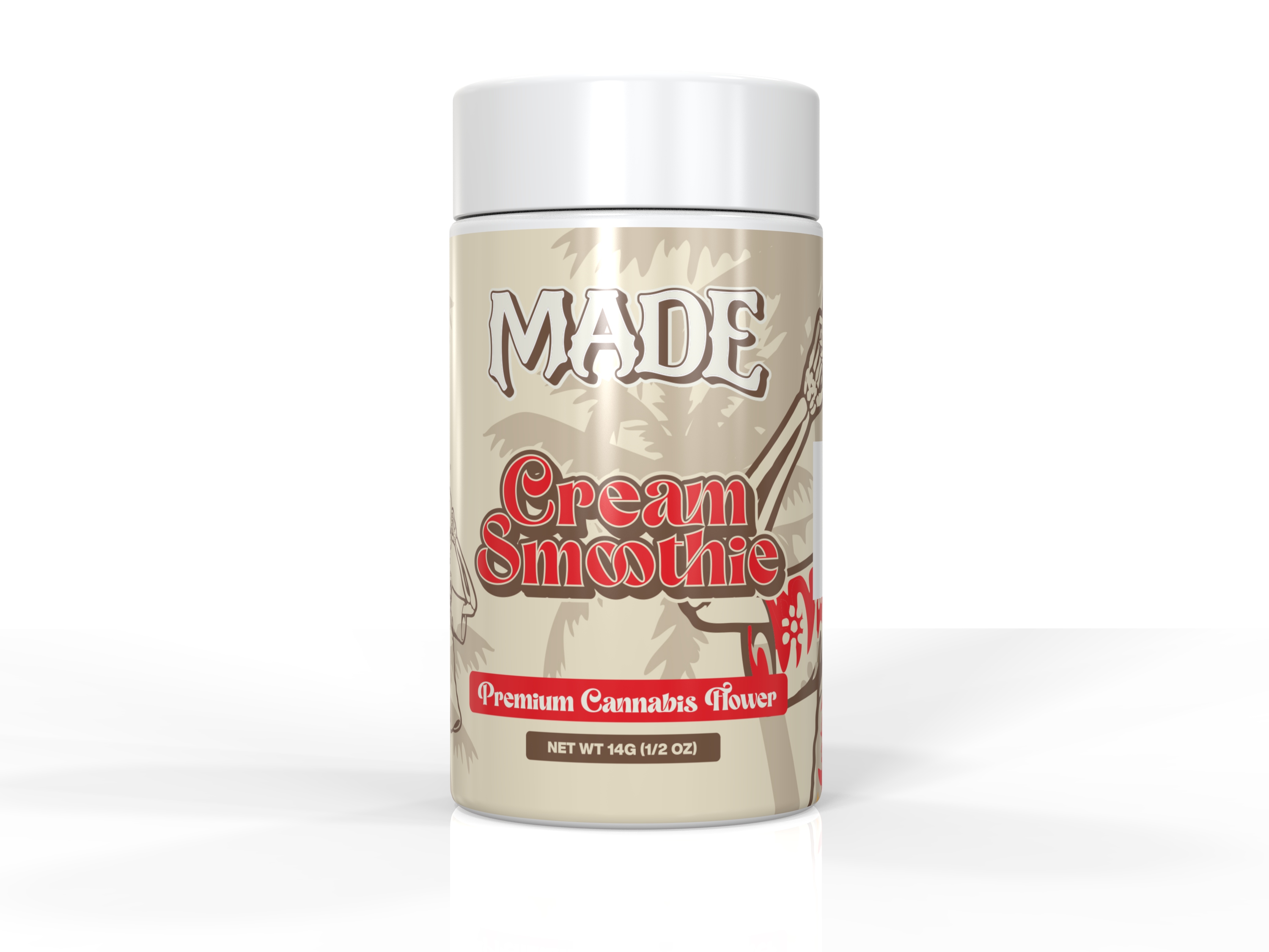 Photograph of product: Cream Smoothie Flower Smalls - 14g