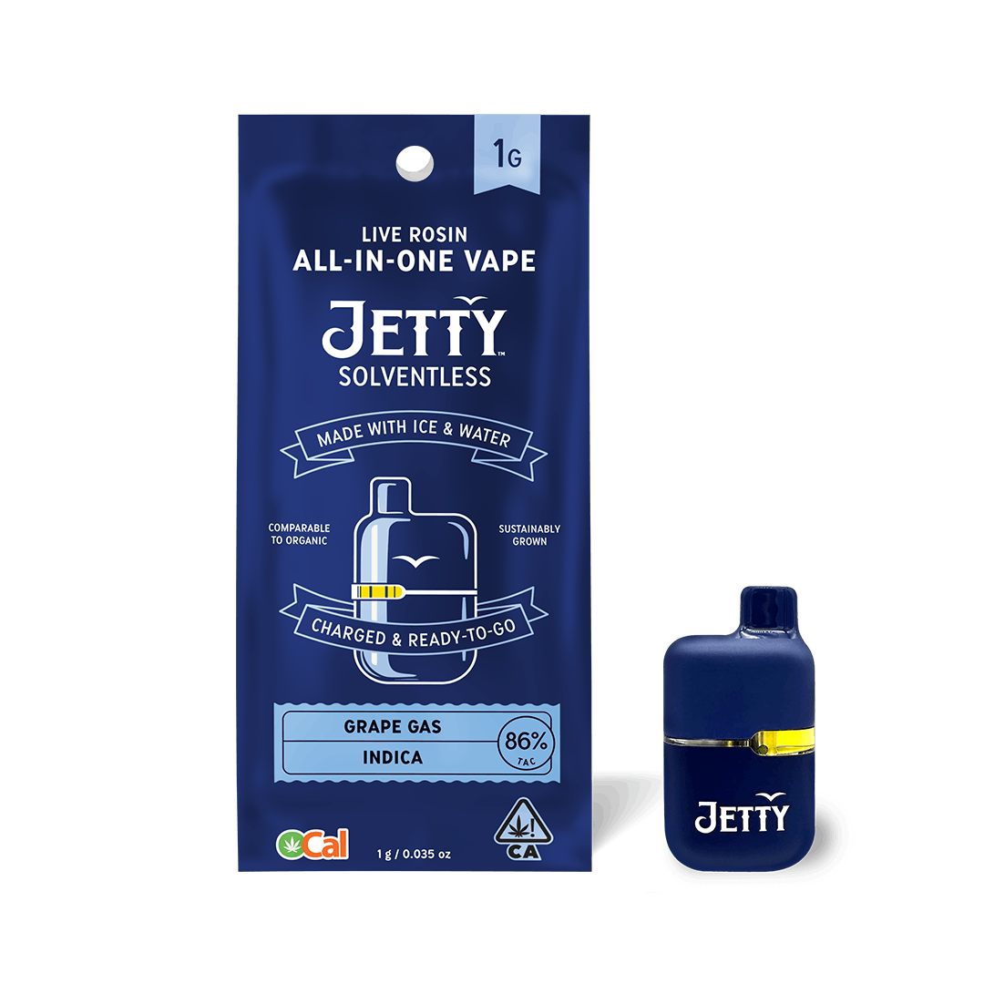 Photograph of product: Grape Gas   Solventless Aio