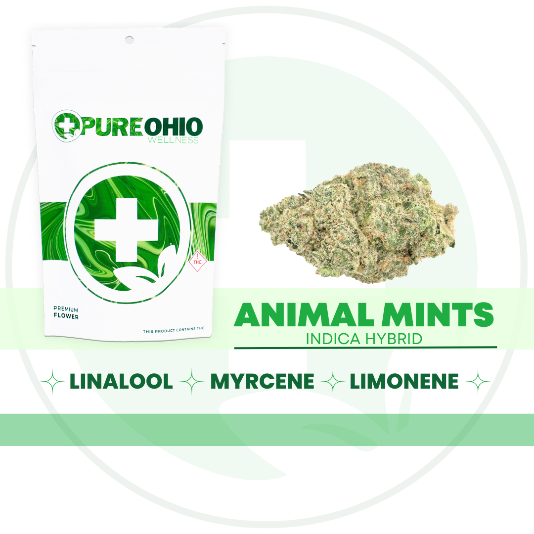 Photograph of product: Pure Ohio | Animal Mints | 14.15g