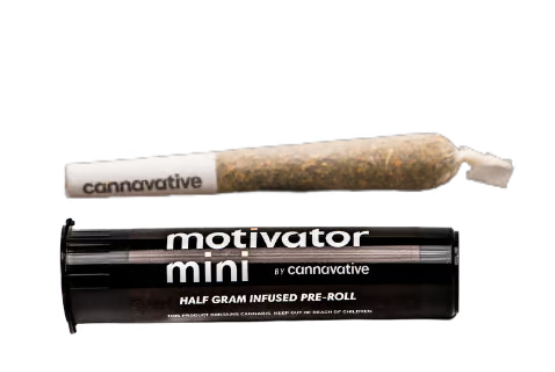 Photograph of product: Motivator Infused Pinnacle Pre-Roll