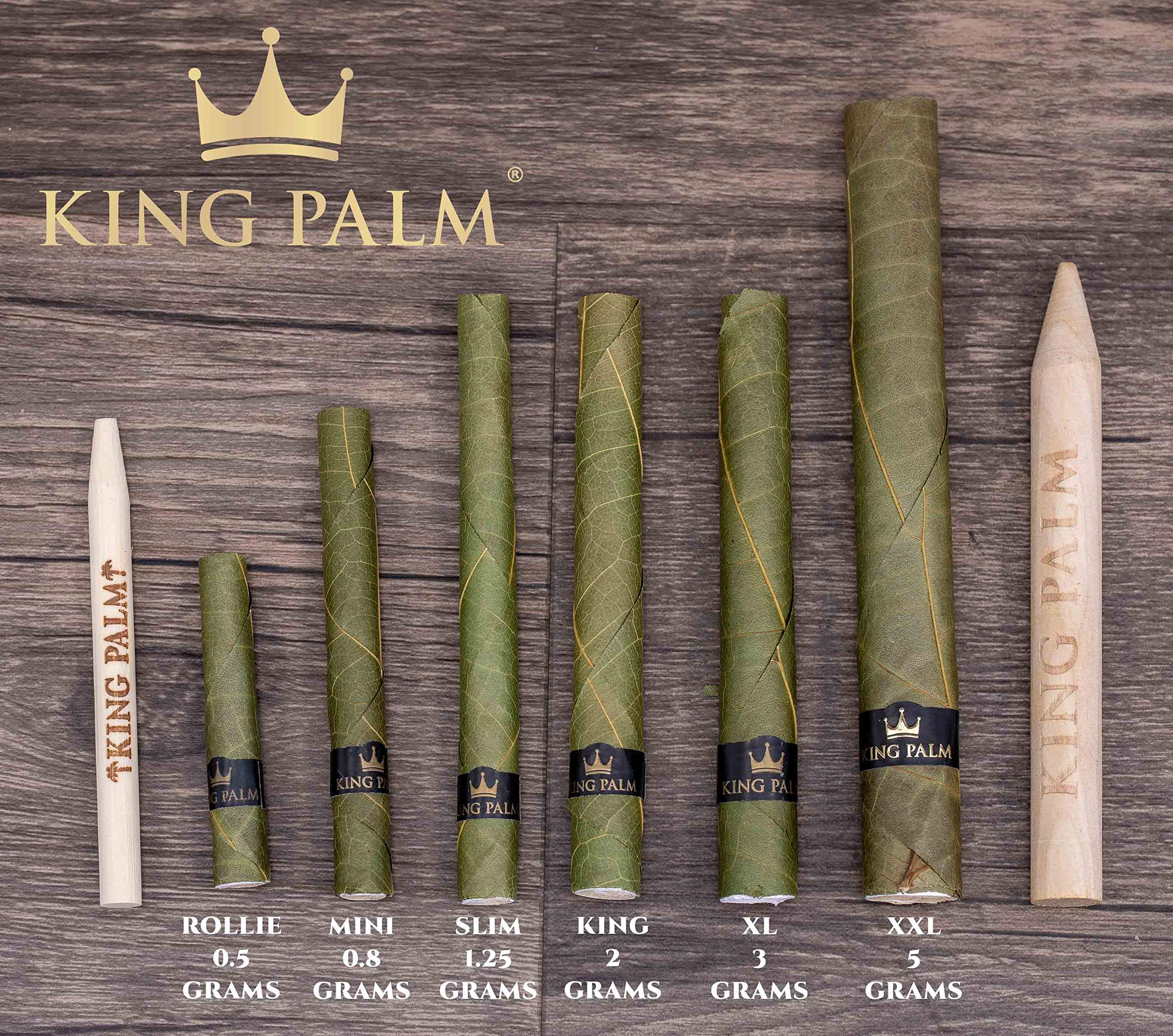 Photograph of product: King Palm Mini Wraps 2pk