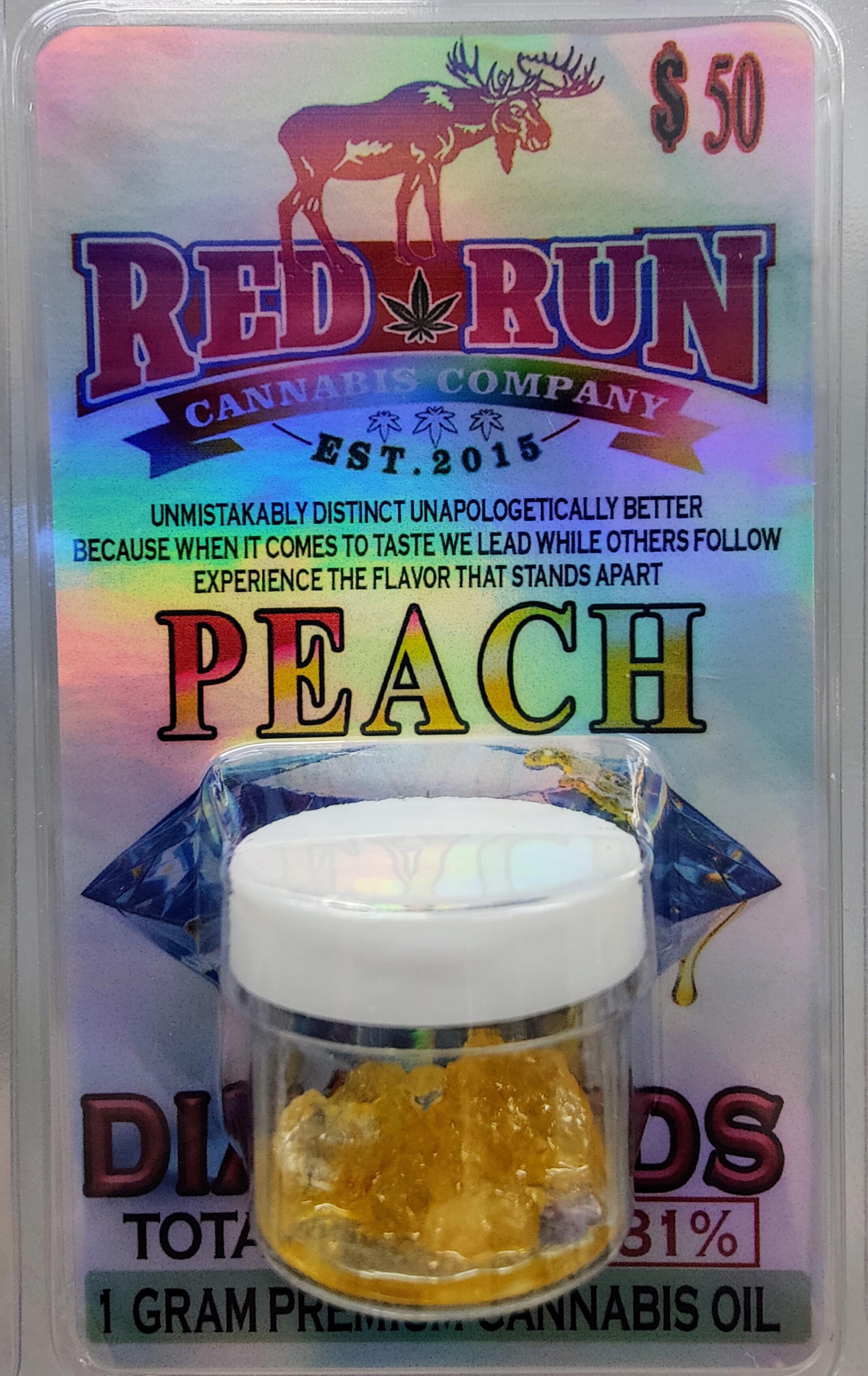 Photograph of product: Peach Diamonds