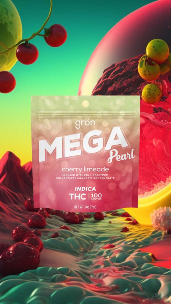 Photograph of product: Cherry Limeade Oui'd | Mega Pearl | 100mg