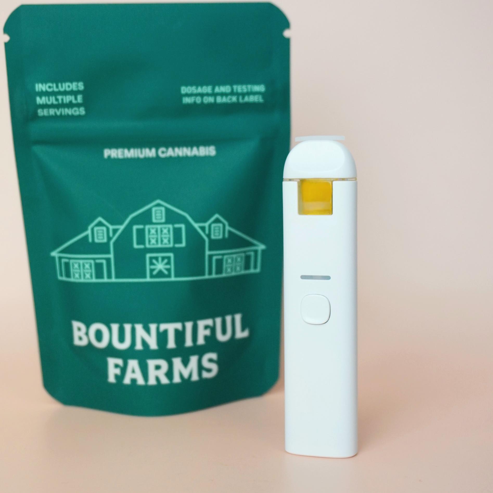 Photograph of product: Bountiful Farms | Playerade - Live Rosin Disp.