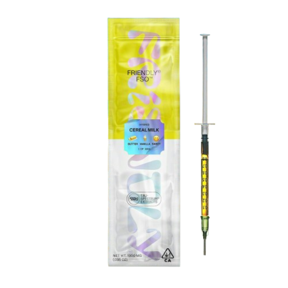 Photograph of product: Friendly | Cereal Milk Live Resin Applicator | 1g