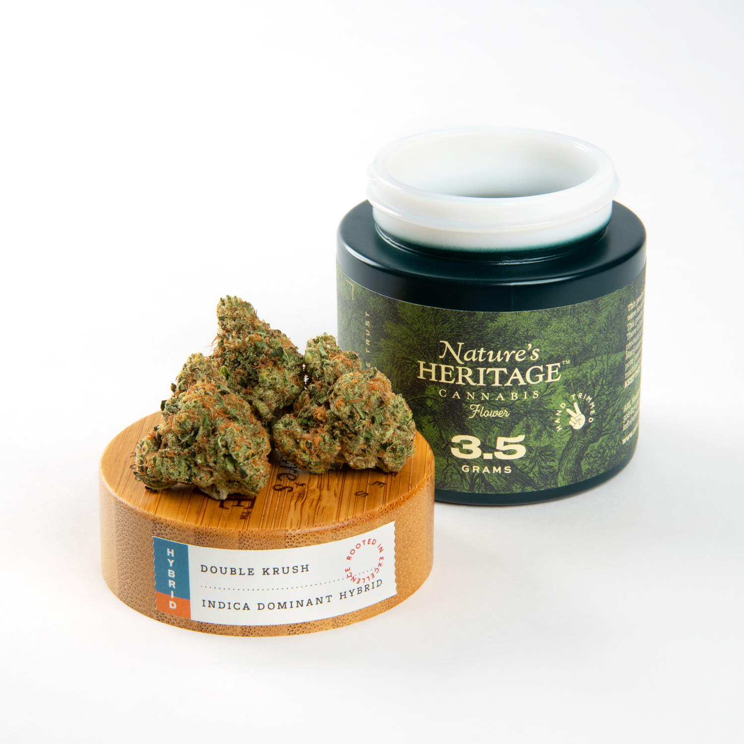 Photograph of product: Nature's Heritage - Double Krush - Oui'd / Hybrid - 3.5g