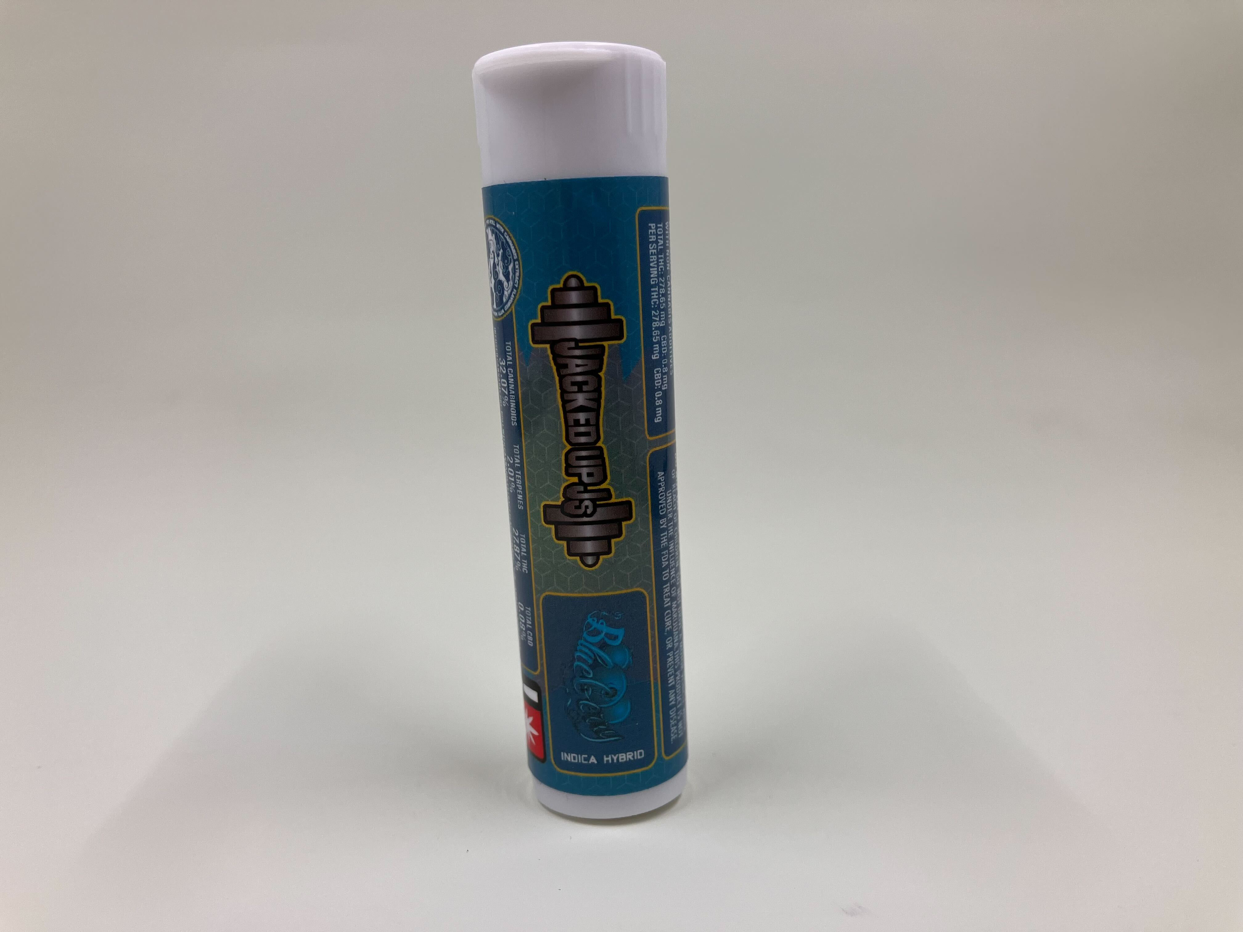 Photograph of Product: Pre-Roll Infused 1g Jacked Up J's Blueberry (WLE)
