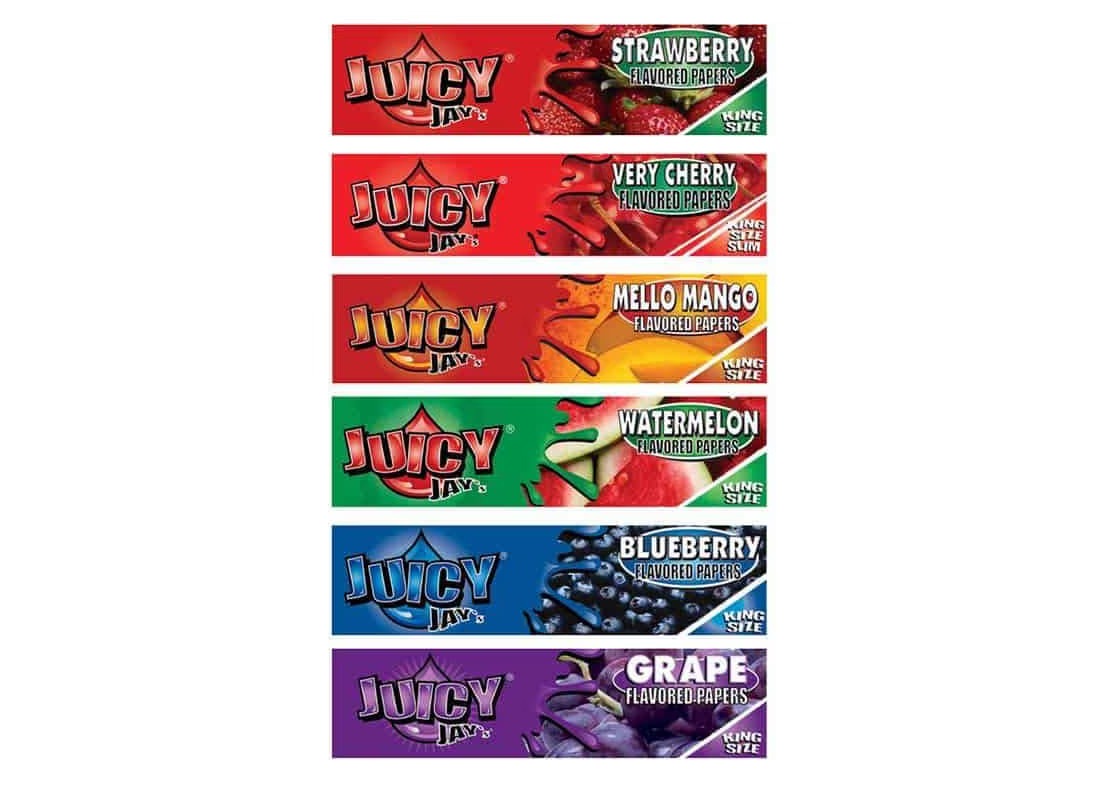 Photograph of product: Juicy Jays Flavored Rolling Papers