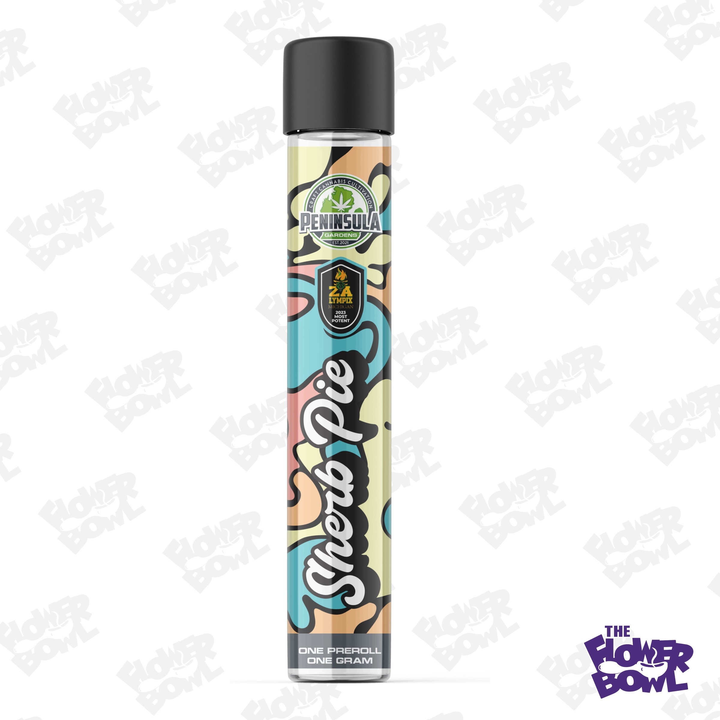 Photograph of product: AU Peninsula: Sherb Pie (H) 1g Preroll