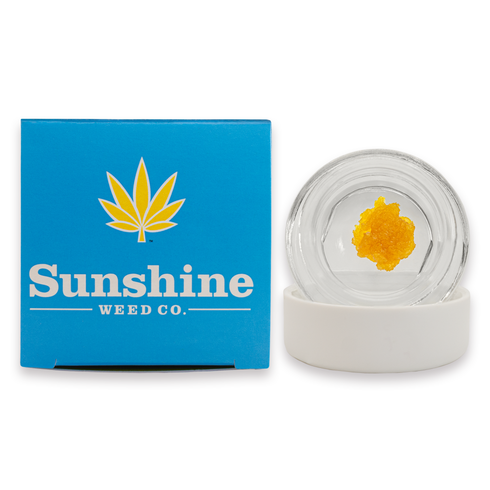 Photograph of product: Sunshine - Sunset Sherbert - Dabs Sugar Sauce