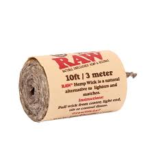 Photograph of product: RAW | 10ft Hemp Wick
