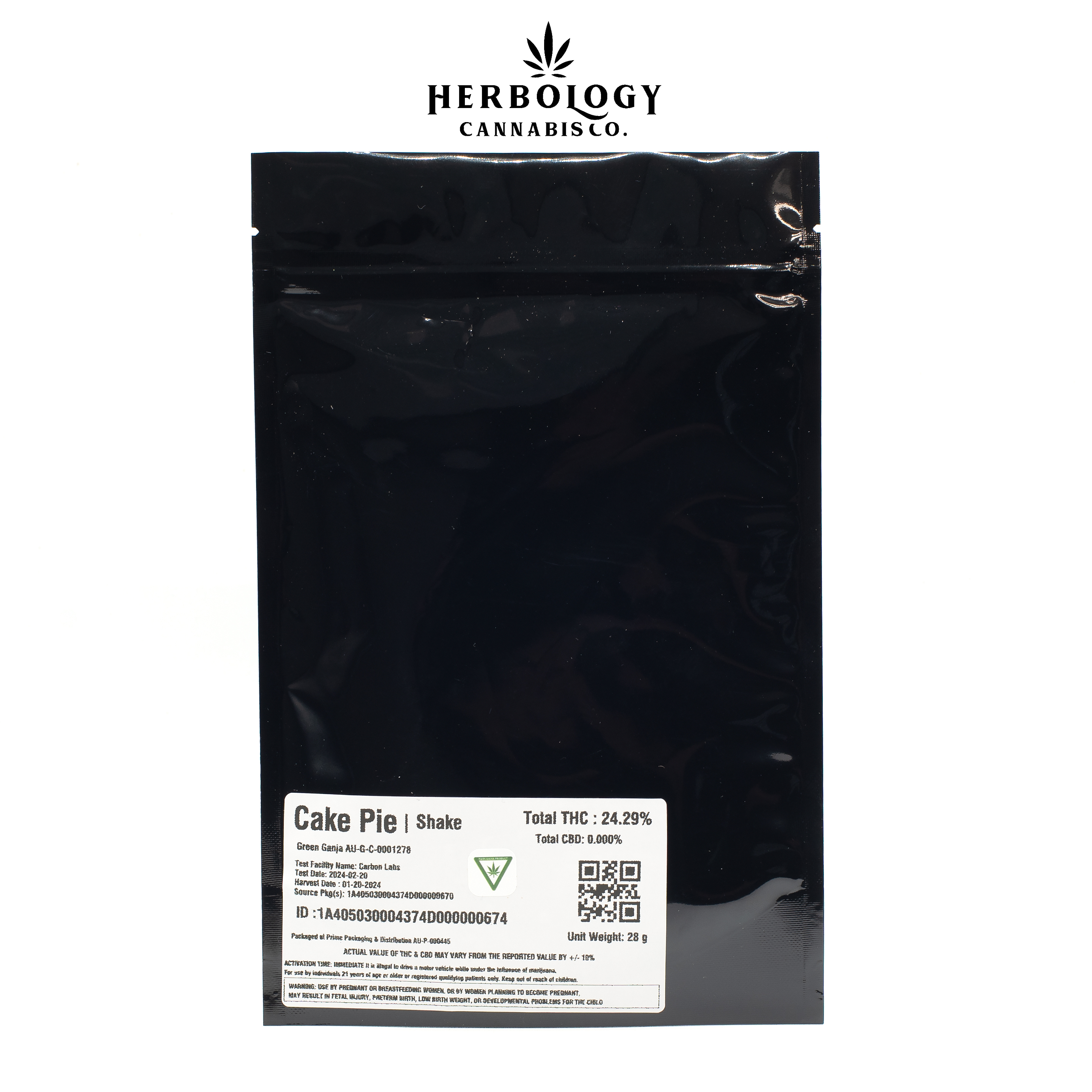 Photograph of product: Mr. Shake | Cake Pie | Shake | 1 oz - 28g
