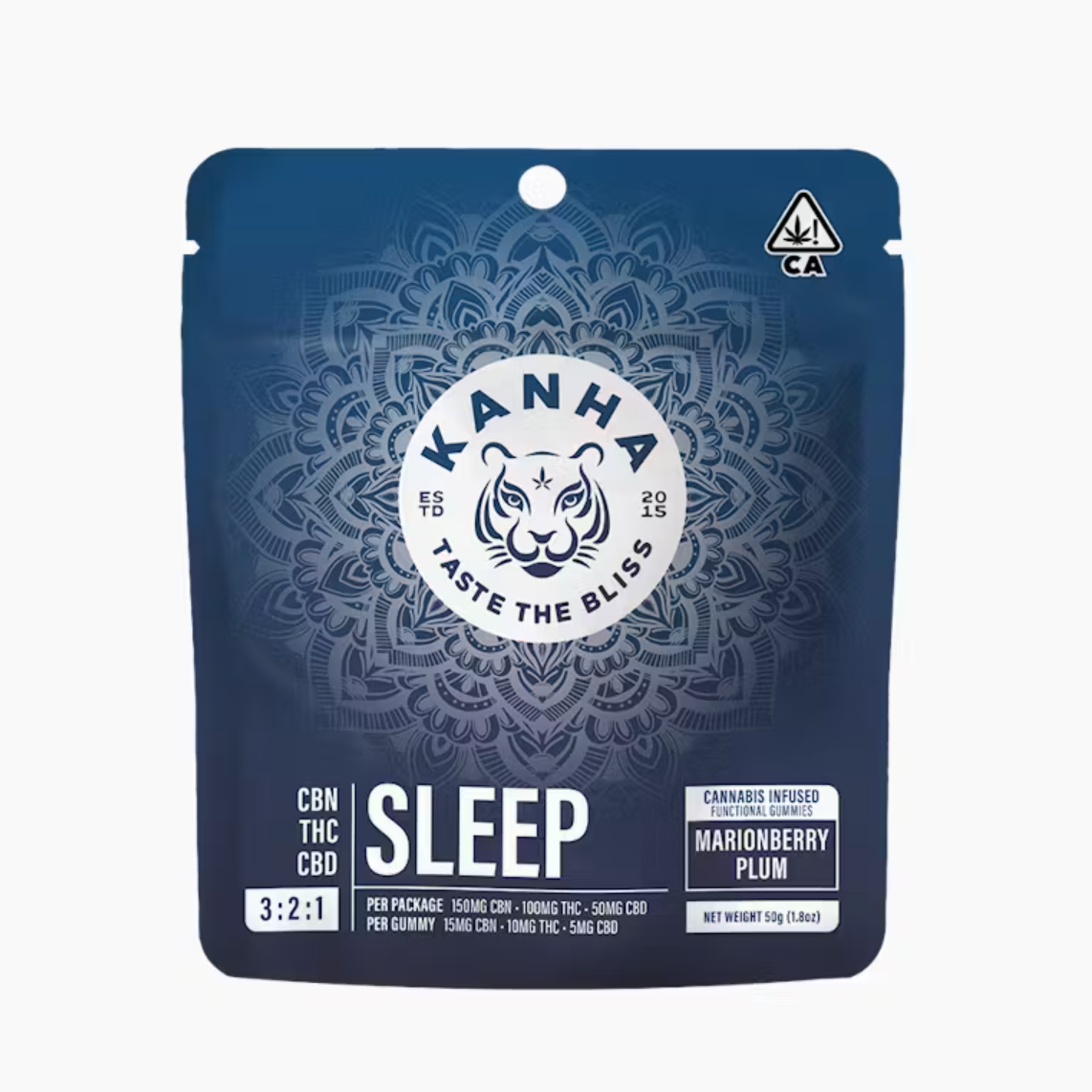 Photograph of product: MARIONBERRY SLEEP 3:2:1 CBN:THC:CBD 100MG NANO GUMMIES