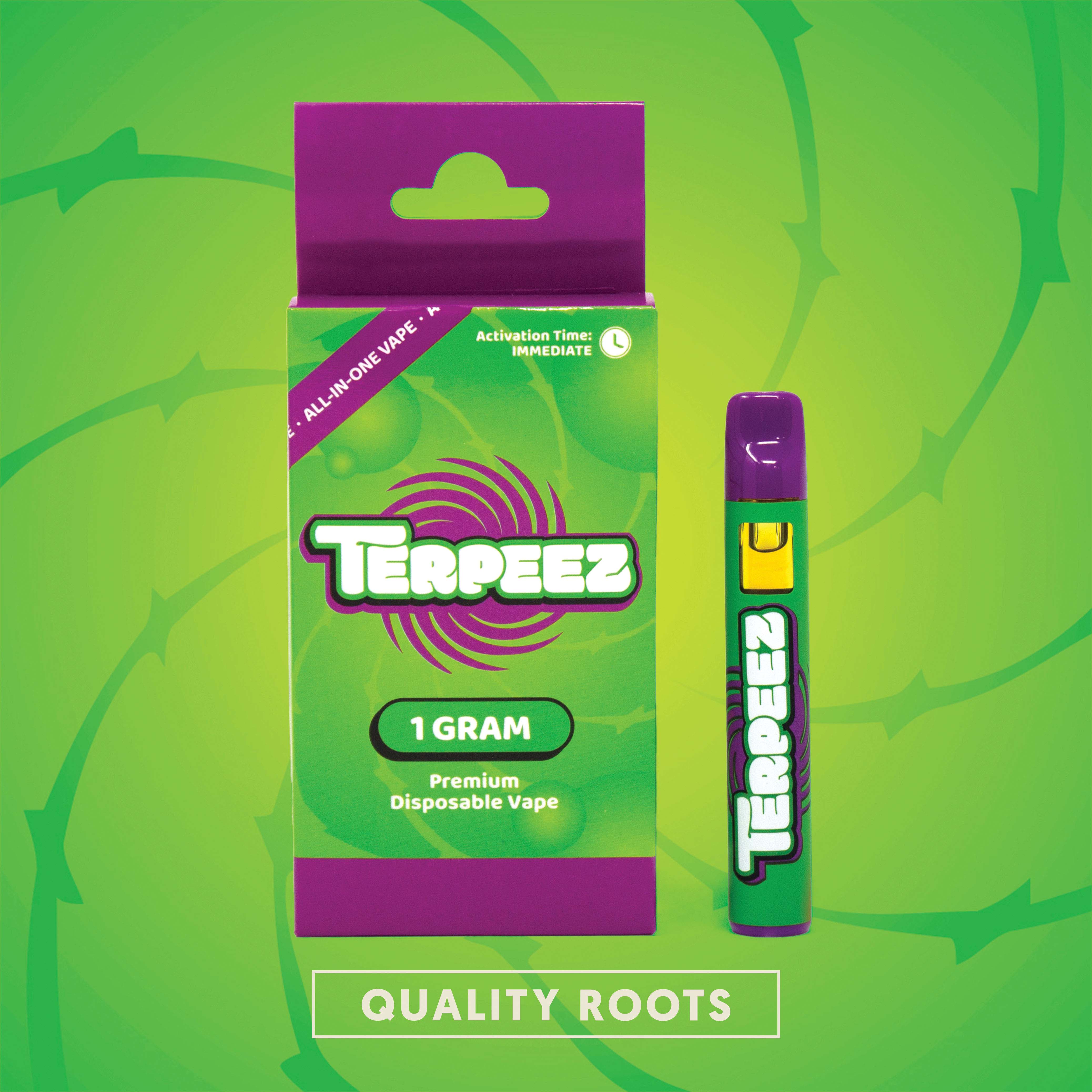 Photograph of product: Terpeez - Zkittles Live Resin Disposable 1g