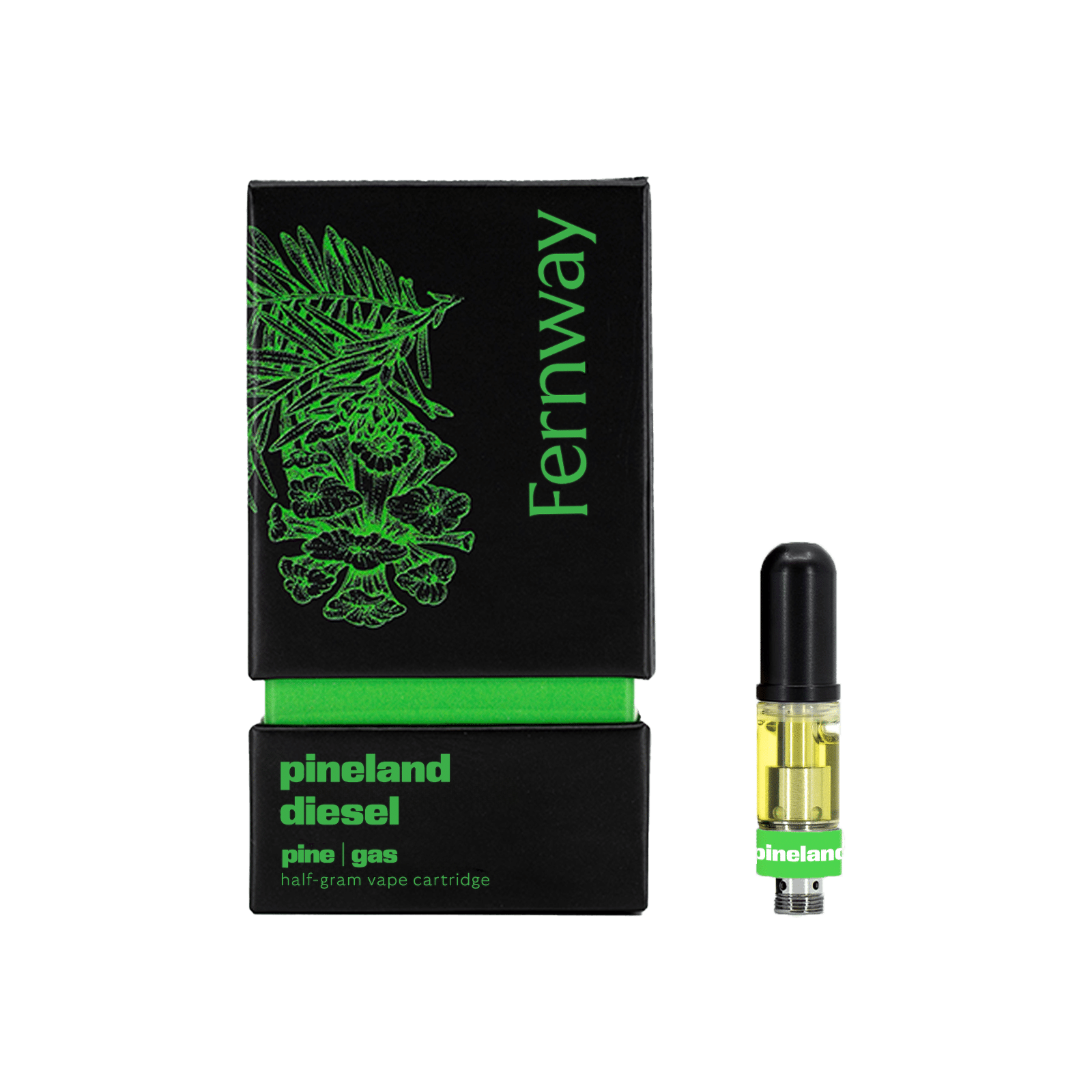 Photograph of product: Fernway | Pineland Diesel | 1g Vape Cartridge