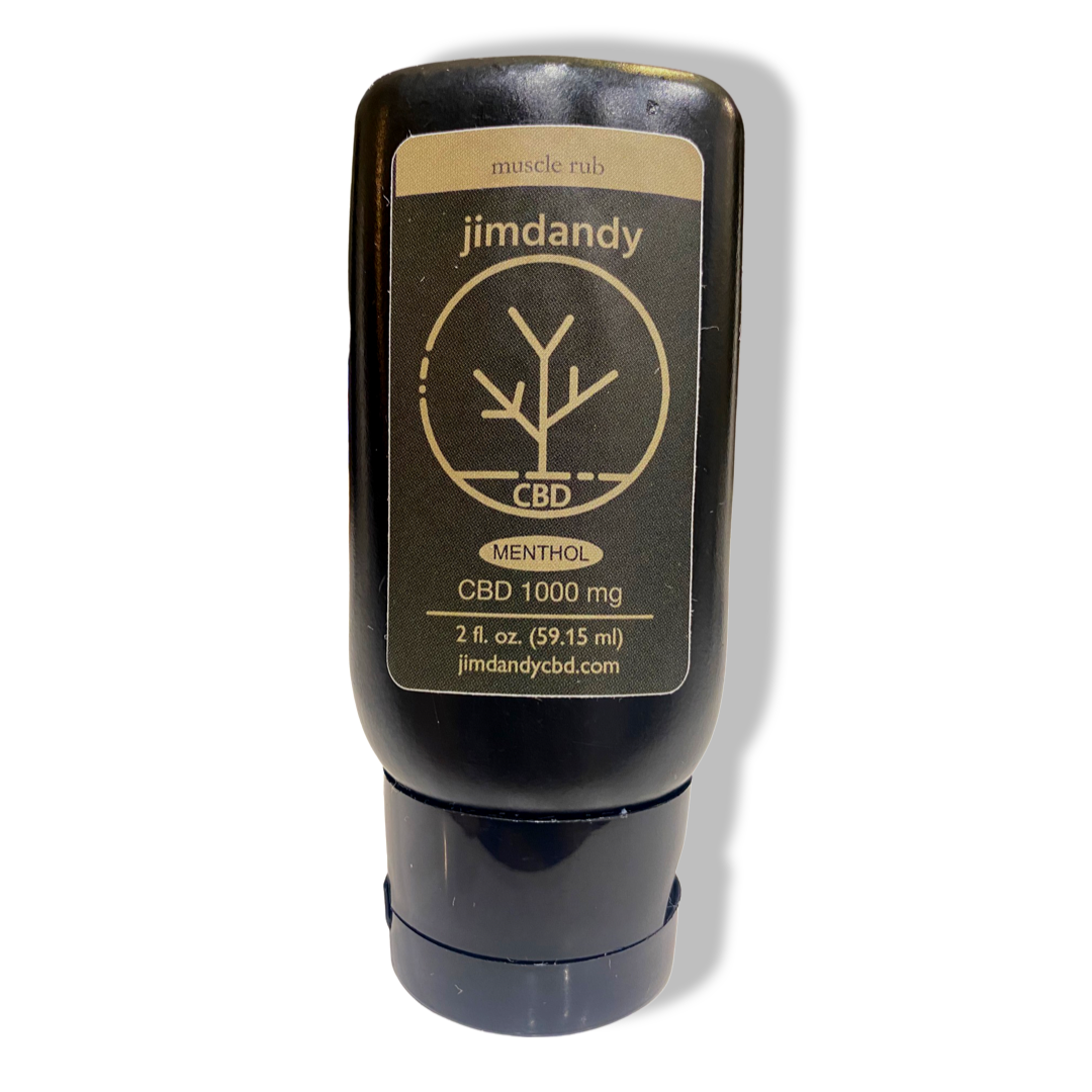 Photograph of Product: Jimdandy CBD Muscle Rub 2oz