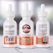 Photograph of product: Tincture | 2000mg | Focus CBD & TH-oui-V