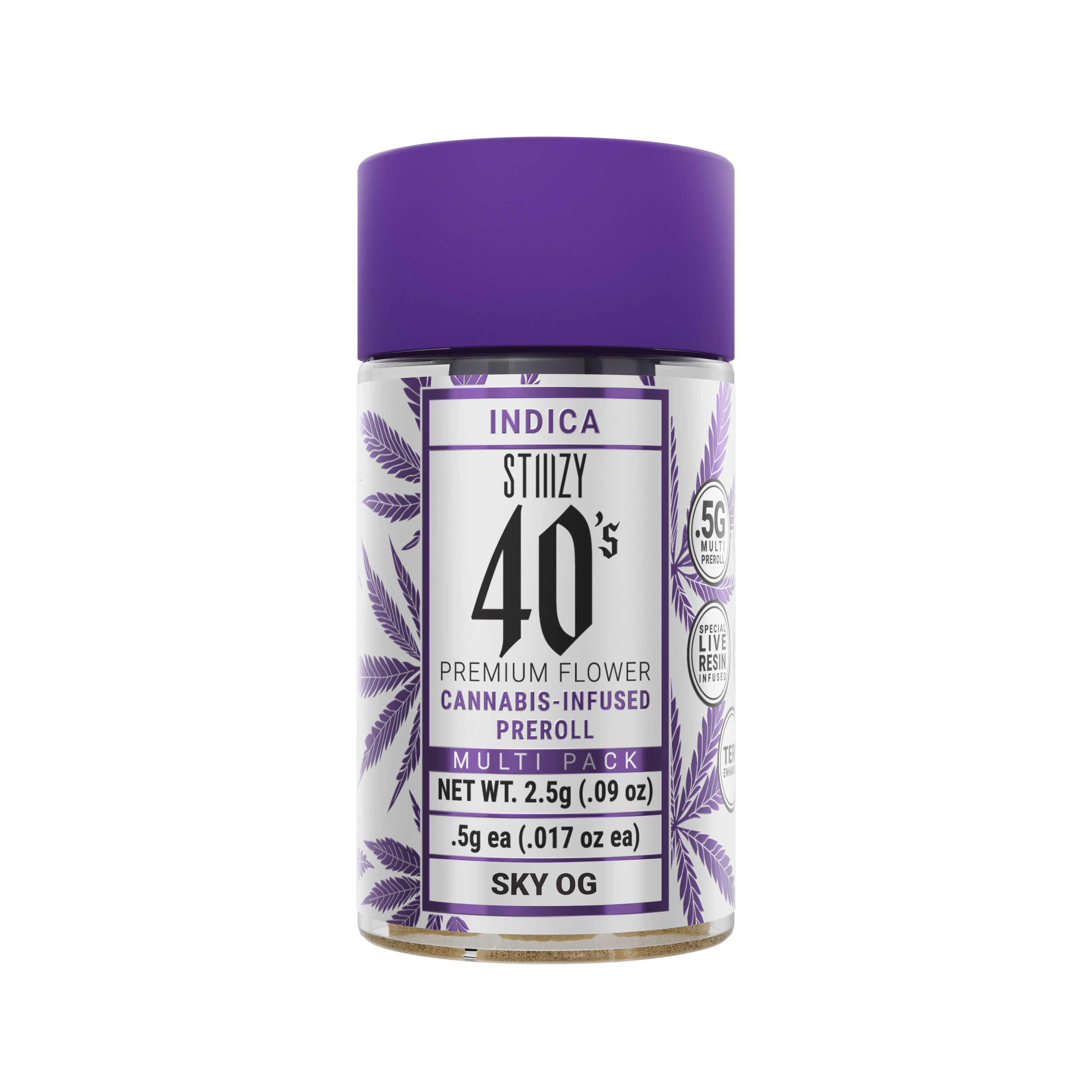 Photograph of product: Sky OG Infused Pre-Roll | 5 x 0.5g