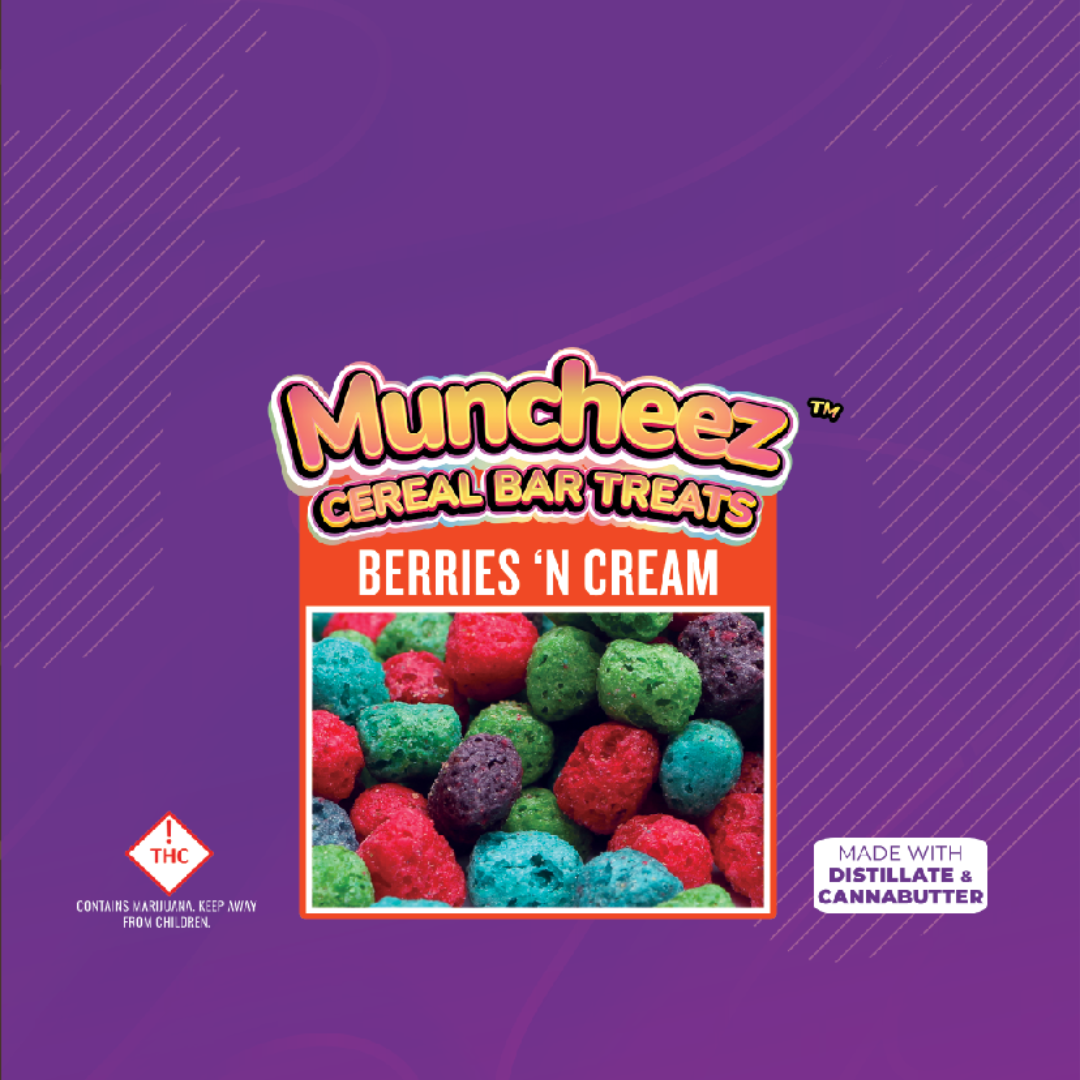 Photograph of product: Muncheez - Berries N Cream - Baked Goods - 100mg