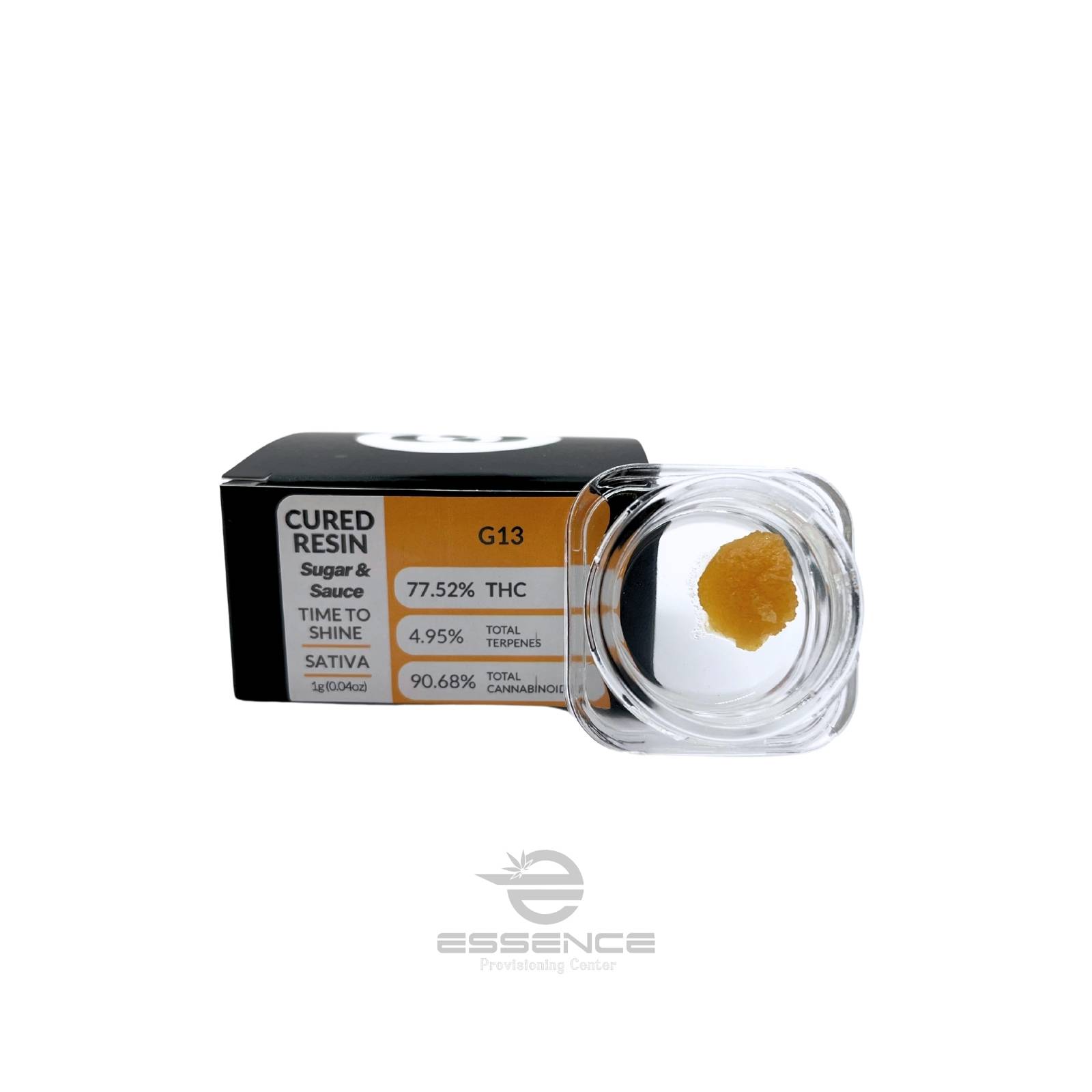 Photograph of product: CC - Cured Resin Sugar and Sauce - G13