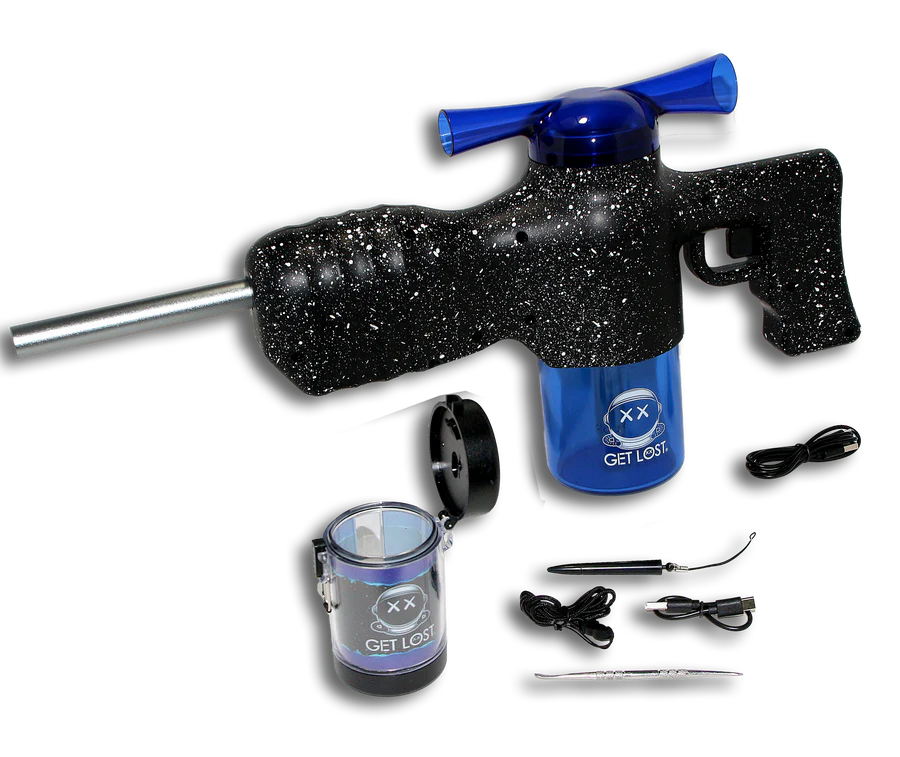 Photograph of product: Premium smoke gun - Blue smoke gun