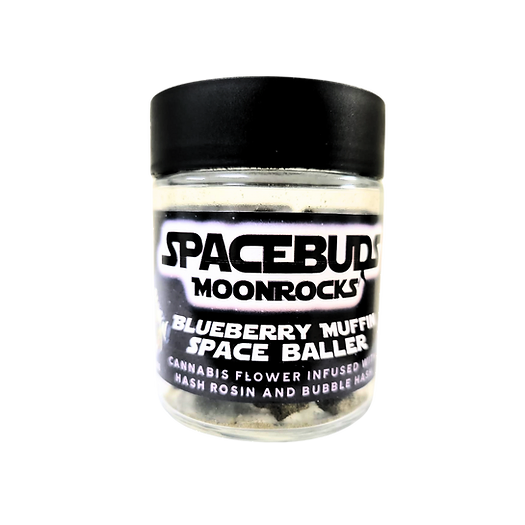 Photograph of product: Moonrocks Baller Jar Blueberry Muffin - 28g