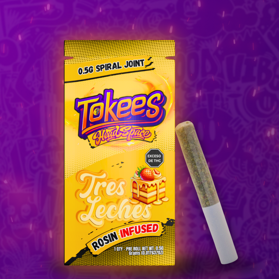 Photograph of product: Tres Leches Rosin Infused Preroll