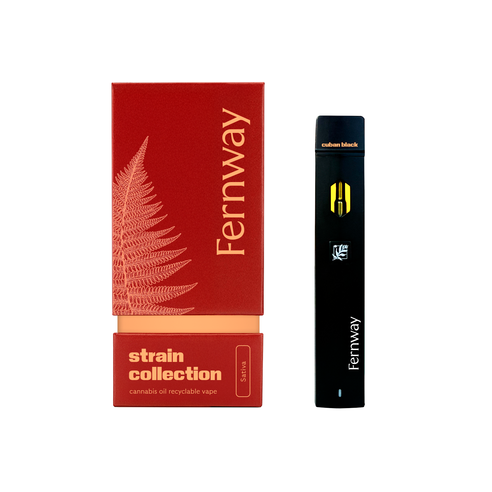 Photograph of Product: Fernway - Cuban Black Haze Disposable Vape