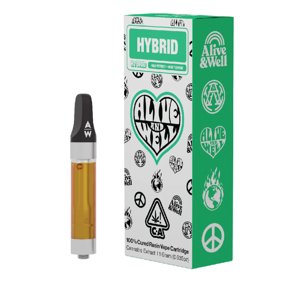 Photograph of Product: Alive & Well | Cured Resin 510 Vape | Tuscan Gelato
